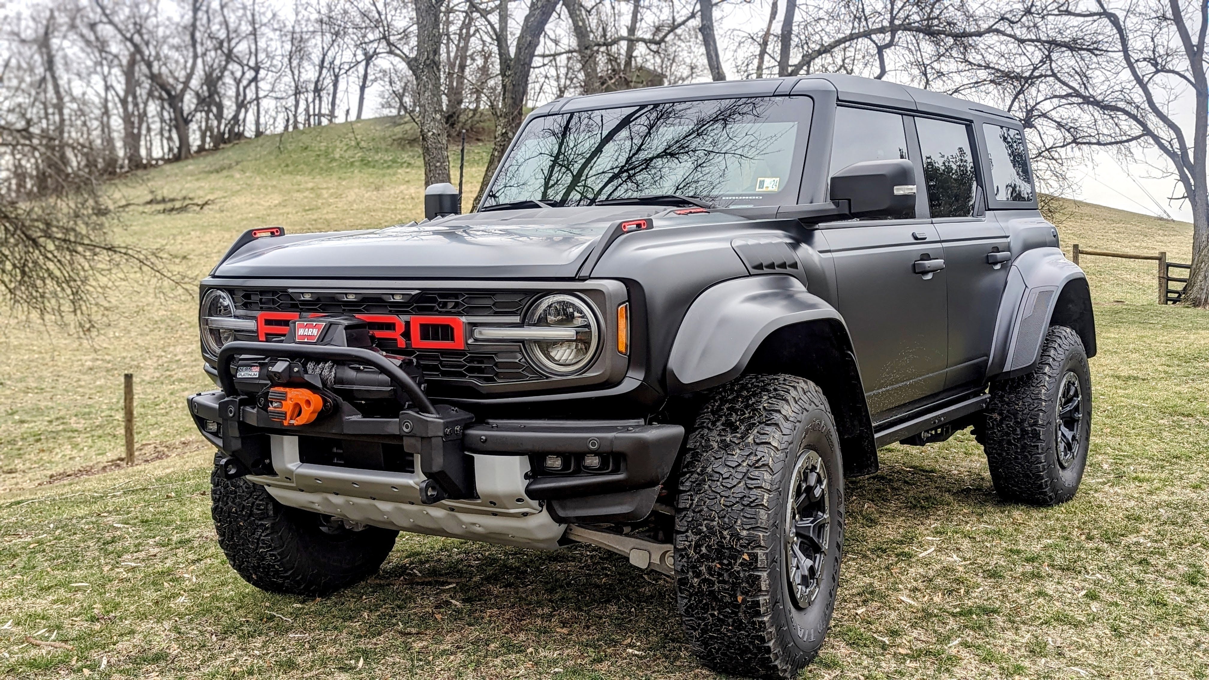 Ford Bronco Winch Mount with Bull Bar | 2021+ Modular Bumper – Buckle Up Off Road