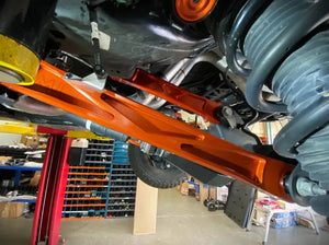 Foutz Motorsports Billet Aluminum Rear Suspension Arms With Ultra-Flex Joints (Fox Orange) for 22+ Ford Bronco Raptor | FMI050604120040192