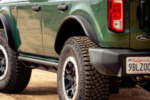 DV8 Offroad Tube Fender Flares for 2021+ Ford Bronco | FDBR-01
