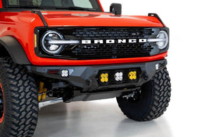 Addictive Desert Designs Bomber Front Bumper (w/ 3 Baja Designs LP4 Mounts) for 2021+ Ford Bronco | F230194120103