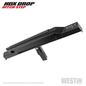 Westin HDX Drop Hitch Step 34in Step 2in Receiver - Textured Black | 56-10015