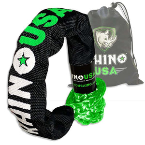 Rhino USA Synthetic Soft Shackle Green | SFTSHACK-12-GRN-1