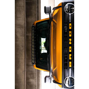 DV8 Offroad 40" Curved Light Bar Mount for 12 3in. Pod Lights for 2021+ Ford Bronco | LBBR-03