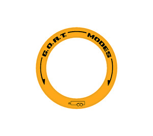 StickerFab Drive Mode to GOAT Mode Dial Ring Overlay - 2024+ Ranger & Ranger Raptor