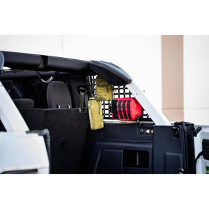 DV8 Offroad Rear Window Molle Panels for 2021+ Ford Bronco | MPBR-01