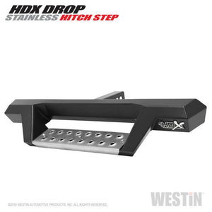Westin HDX Stainless Drop Hitch Step 34in Step 2in Receiver - Textured Black | 56-100152