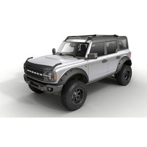 AVS Aeroskin II Textured Low Profile Hood Shield - Black for 2021+ Ford Bronco | 436183