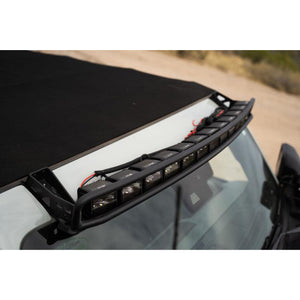DV8 Offroad 40" Curved Light Bar Mount for 12 3in. Pod Lights for 2021+ Ford Bronco | LBBR-03