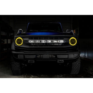 Oracle Base Headlight LED Halo Kit - ColorSHIFT - w/o Controller for 2021+ Ford Bronco