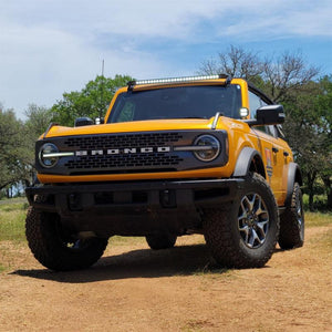 Ford Performance 2021+ Ford Bronco Mirror Mounted 4in Rigid LED Lights Kit | M-15200K-BML