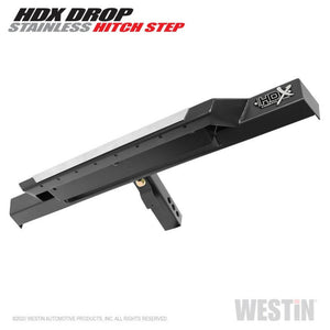 Westin HDX Stainless Drop Hitch Step 34in Step 2in Receiver - Textured Black | 56-100152