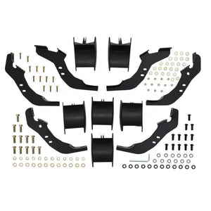 Westin PRO TRAXX 5 Oval Nerf Step Bars - Textured Black for 2021+ Ford Bronco 4-Door | 21-54195
