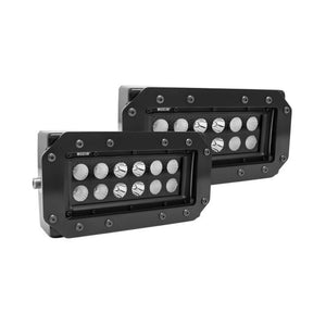 Westin HDX Flush Mount B-FORCE LED Light Kit (Set of 2) w/wiring harness | 57-0025
