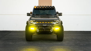 DV8 Offroad Spec Series Front Bumper for 2021+ Ford Bronco | FBBR-05