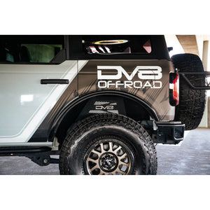 DV8 Offroad Rear Inner Fender Liners for 2021+ Ford Bronco | INFEND-05RB