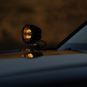 Rigid Industries 360-Series 4 Inch Spot with Amber PRO Lens (Pair) Universal | 36123