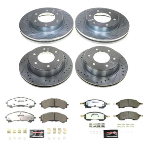 Power Stop Front and Rear Z36 Truck & Tow Brake Kit 21-23 Ford Bronco | K8802-36