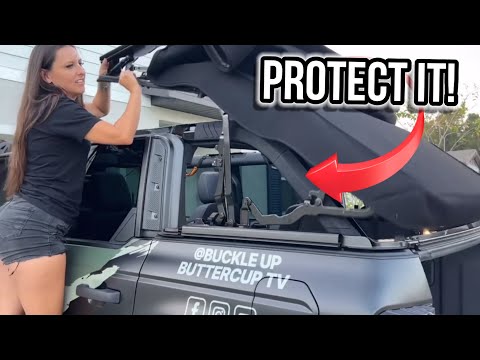 Roll Bar Protection Cover and Armor for 2023 Ford Bronco