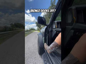 bronco foot pegs door hinge