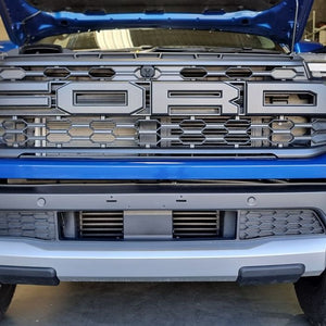 Process West Stage 1 Black Intercooler compatible with factory piping for 2024+ Ford Ranger Raptor | PWRRIC01B