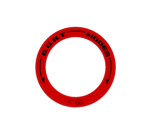 StickerFab Drive Mode to GOAT Mode Dial Ring Overlay - 2024+ Ranger & Ranger Raptor