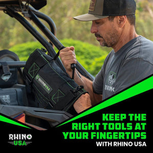 Rhino USA Heavy Duty Off-Road Tool Bag/Roll Black | RNO-TOOL-ROLL