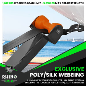 Rhino USA 2In X 20Ft Boat Winch Strap With Hook | RNO-WNCH-STRP