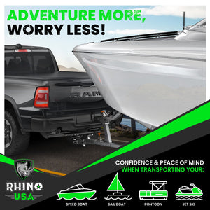 Rhino USA 2In X 20Ft Boat Winch Strap With Hook | RNO-WNCH-STRP