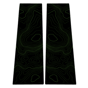 StickerFab Topographic B Pillar Overlays - 2024+ Ranger