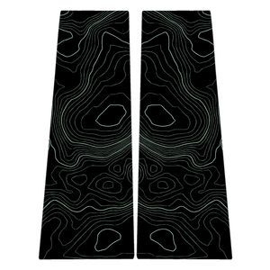 StickerFab Topographic B Pillar Overlays - 2024+ Ranger
