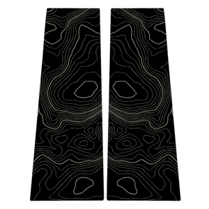 StickerFab Topographic B Pillar Overlays - 2024+ Ranger