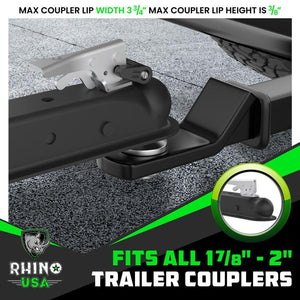 Rhino USA 2In Trailer Coupler Hd Lock Kit-2-Piece | TRL-LOCK-KIT