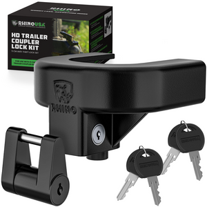 Rhino USA 2In Trailer Coupler Hd Lock Kit-2-Piece | TRL-LOCK-KIT