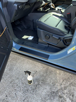 StickerFab Vinyl Door Sill Protectors - 2021+ Ford Bronco 4 Door