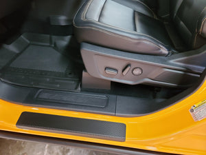 StickerFab Vinyl Door Sill Protectors - 2021+ Ford Bronco 4 Door