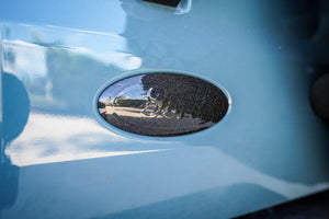 StickerFab Ford Bronco Rear Oval Emblem Overlay (Tint or Solid) - 2021-2023 Bronco / Bronco Sport