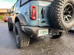 StickerFab Ford Bronco Rear Oval Emblem Overlay (Tint or Solid) - 2021-2023 Bronco / Bronco Sport