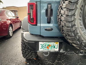 StickerFab Ford Bronco Rear Oval Emblem Overlay (Tint or Solid) - 2021-2023 Bronco / Bronco Sport