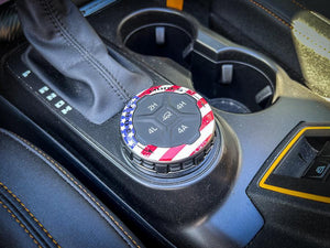 StickerFab Printed Series GOAT Mode Dial Ring Overlay V2 - 2021+ Ford Bronco
