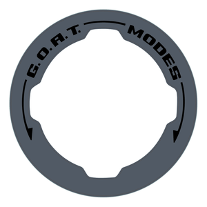 StickerFab Printed Series GOAT Mode Dial Ring Overlay V2 - 2021+ Ford Bronco