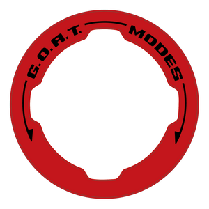 StickerFab Printed Series GOAT Mode Dial Ring Overlay V2 - 2021+ Ford Bronco