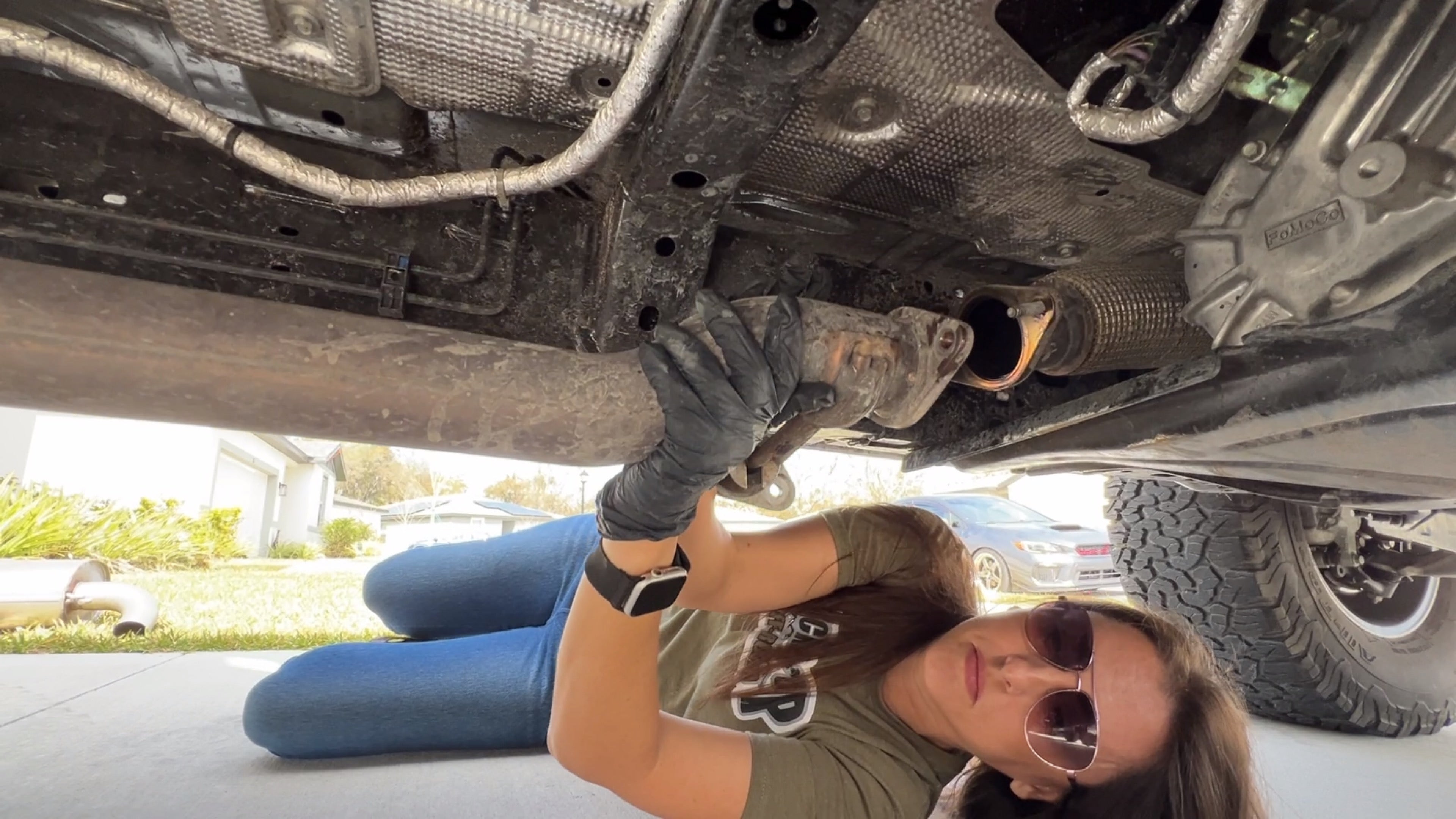 The Perfect Roar: Installing the MBRP Stainless Steel 3-inch High Clearance Single Exit Exhaust on Buttercup 2.0