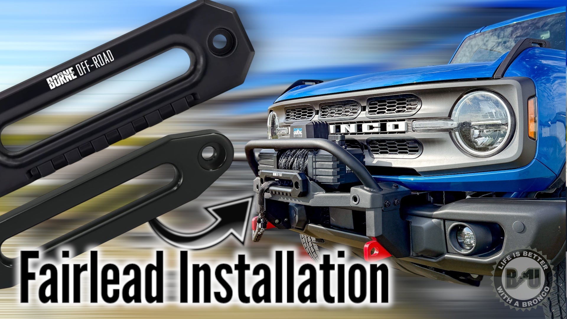 How to Install a Fairlead on Your Buckle Up Off-Road Winch Mount