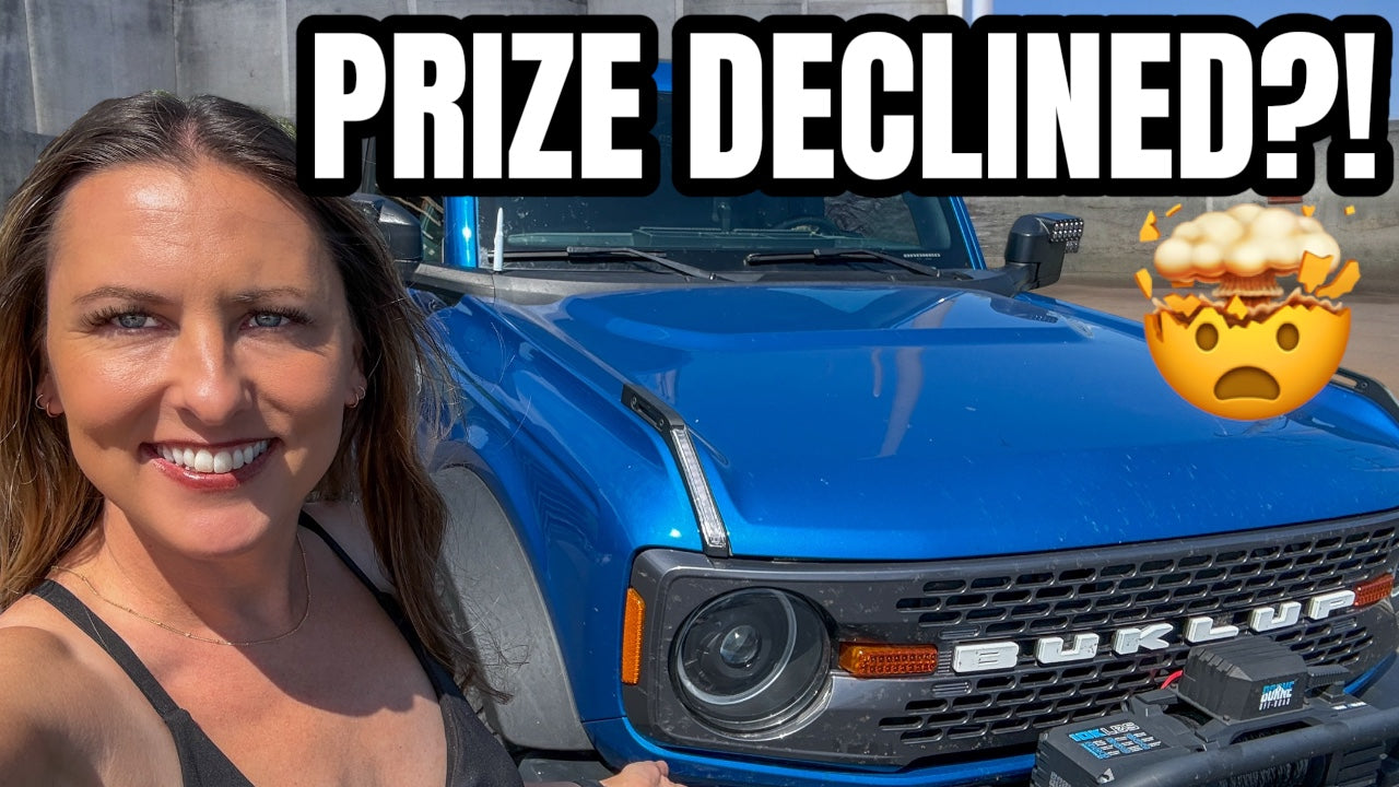 Buckle Up Off-Road Bronco Giveaway Winner!