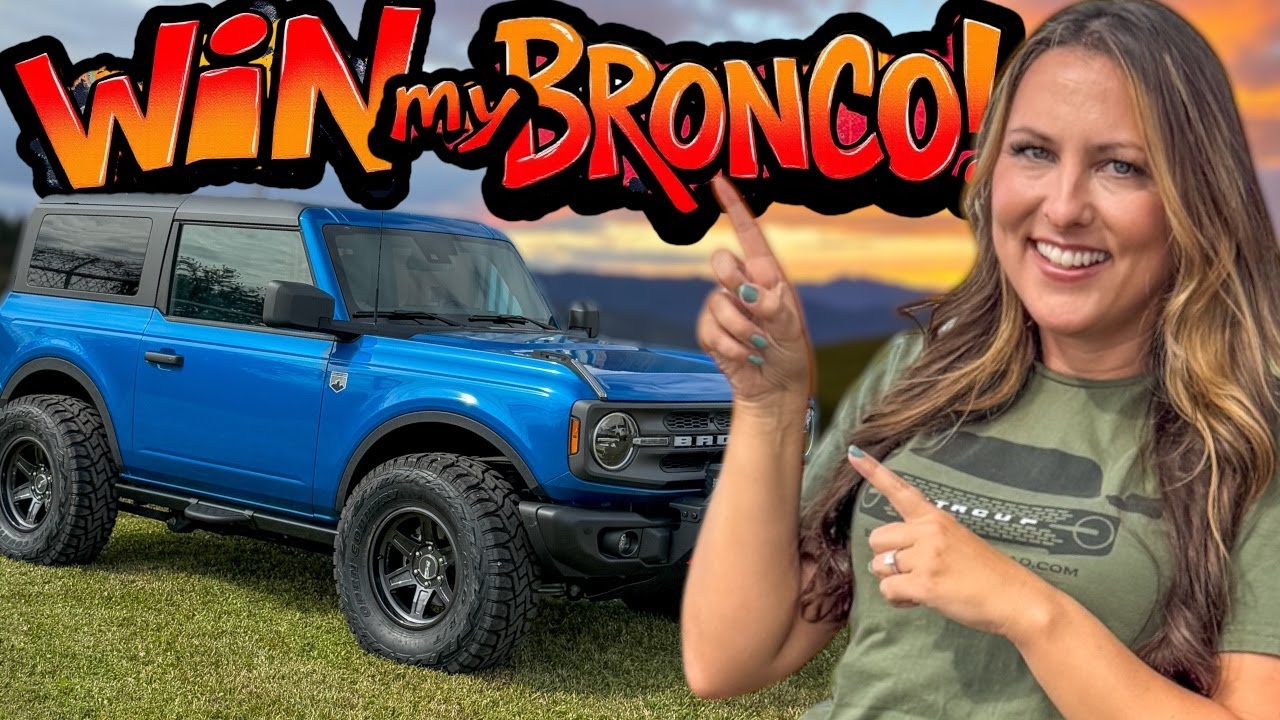 I’m Giving Away My 2 Door Bronco & You Could Be the Winner