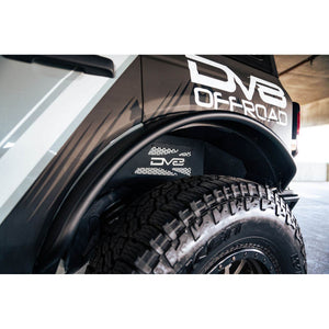 DV8 Offroad Rear Inner Fender Liners for 2021+ Ford Bronco | dveINFEND-05RB