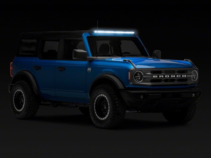 Raxiom Axial Series 40-In 200w LED Light Bar w/ Windshield Mounting Brackets 21-25 Bronco | FB13196