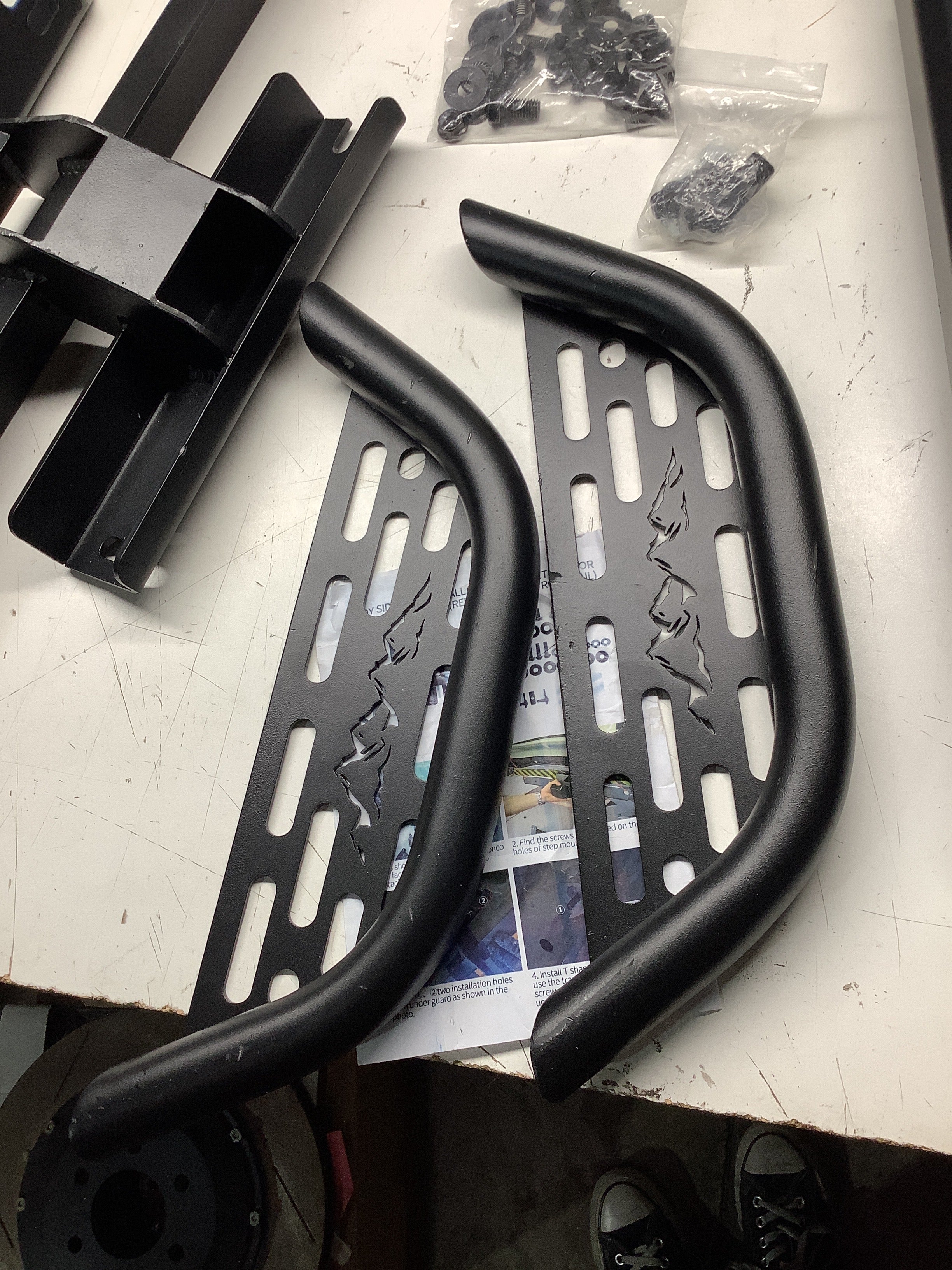 Clearance / OPENBOX Buckle Up Off-Road Gallop Bolt-On Steps for 2021 for 2021+ Ford Bronco Without Rock Rails Set of 2