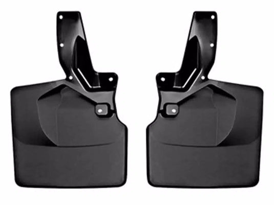 WeatherTech No Drill Mud Flaps for 2021+ Ford Bronco w/ 315 Tires & Plastic bumper Front Set