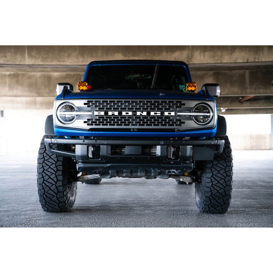 DV8 Offroad Factory Front Bumper License Relocation Bracket - Side for 2021+ Ford Bronco | dveLPBR-02